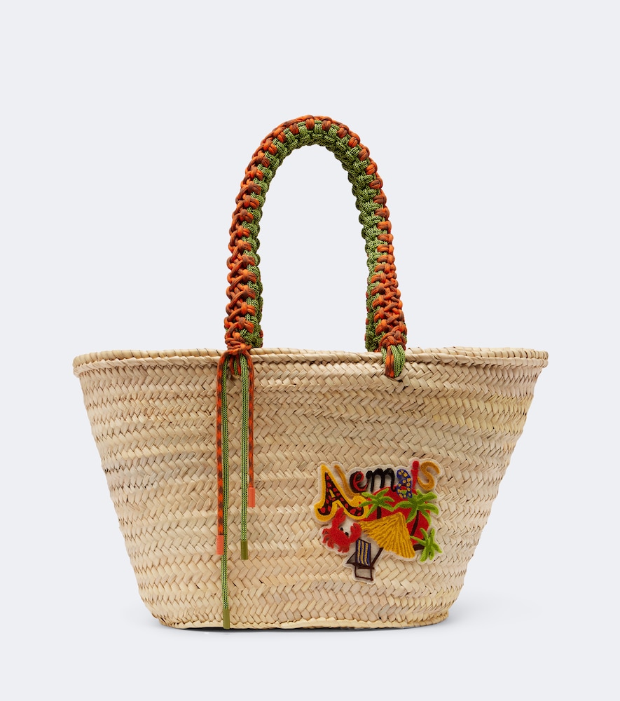 Alémais Tote Bag Island Cove Maxi aus Palmenblatt