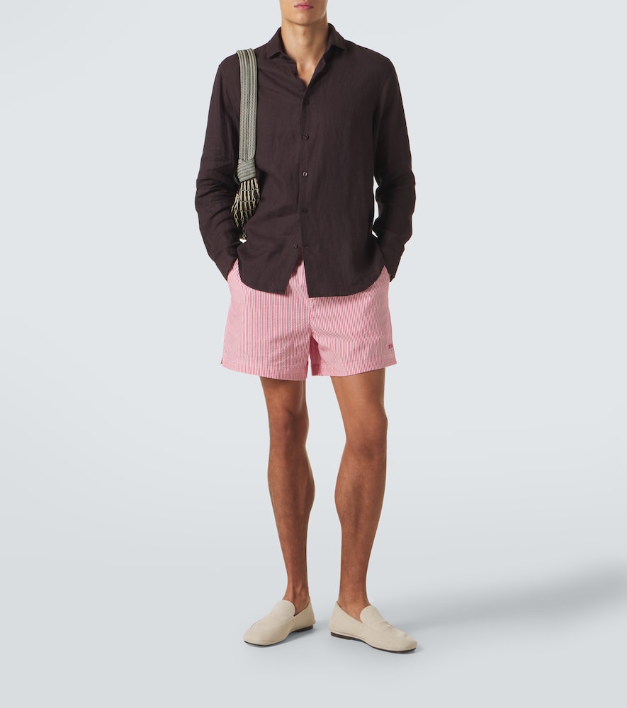 Frescobol Carioca Antonio linen shirt | Thumbnail 4 Frescobol Carioca Antonio linen shirt | Thumbnail 4