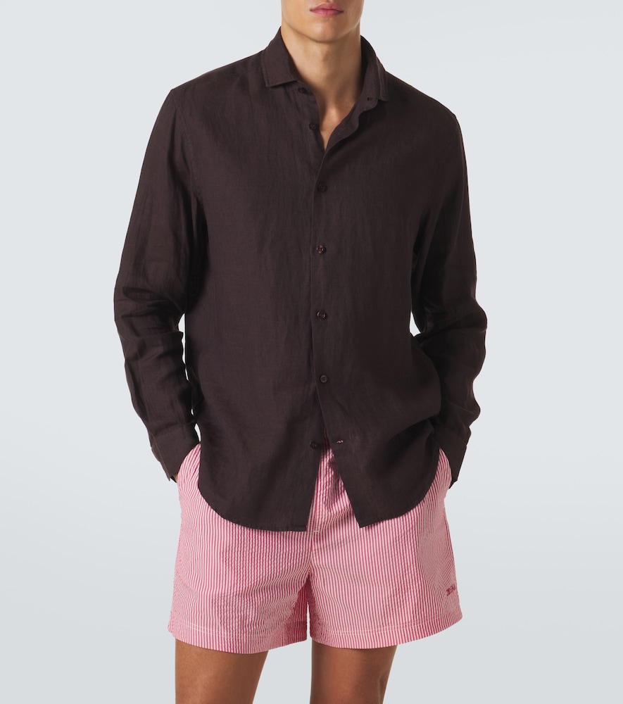 Frescobol Carioca Antonio linen shirt | Thumbnail 2 Frescobol Carioca Antonio linen shirt | Thumbnail 2
