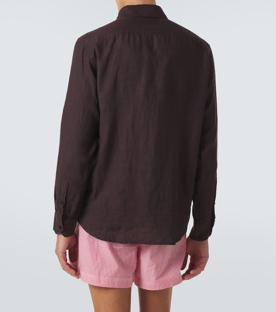 Frescobol Carioca Antonio linen shirt | Thumbnail 5 Frescobol Carioca Antonio linen shirt | Thumbnail 5