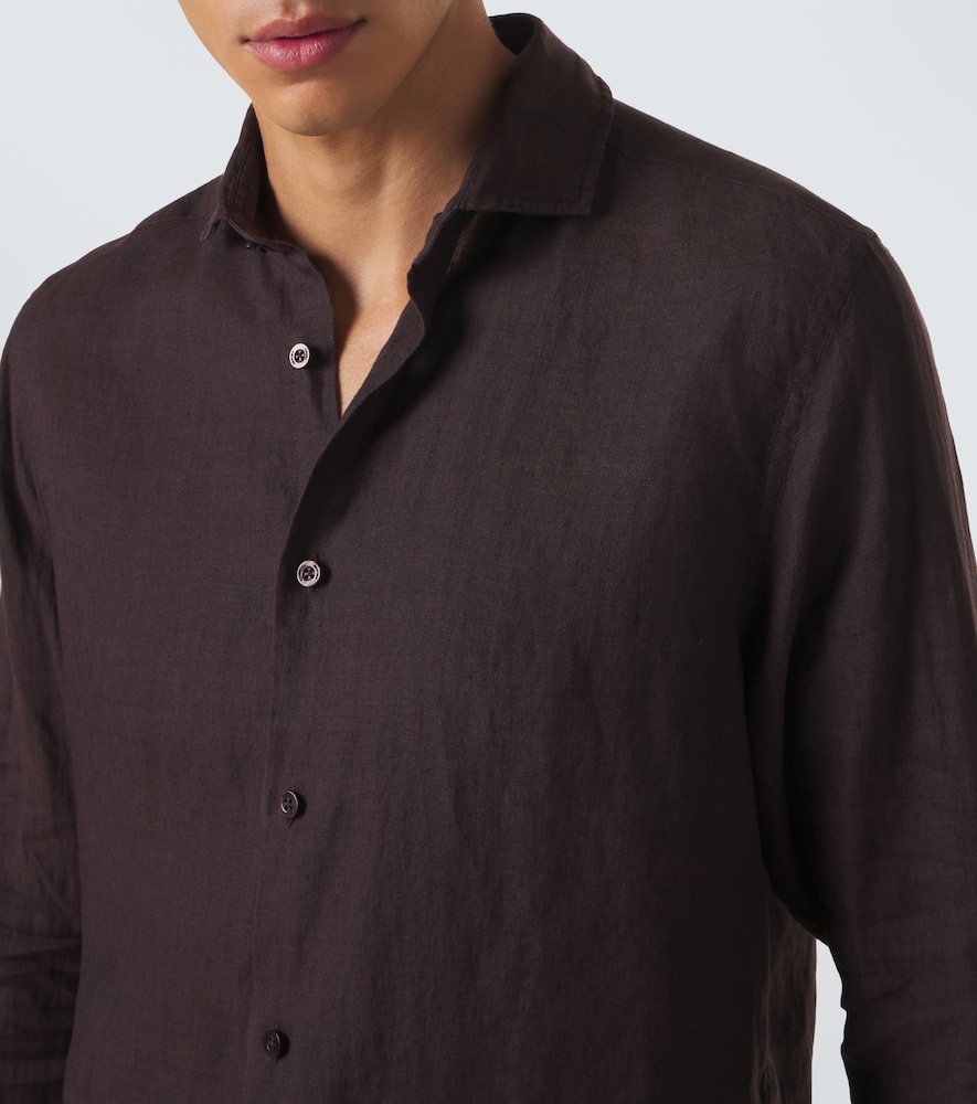 Frescobol Carioca Antonio linen shirt | Thumbnail 6 Frescobol Carioca Antonio linen shirt | Thumbnail 6