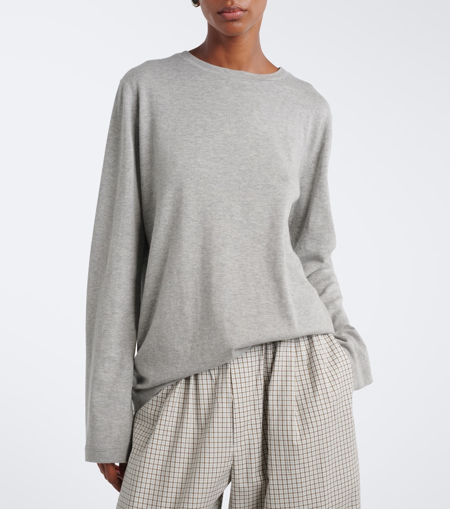 N°500 Jones Cotton And Cashmere Top
