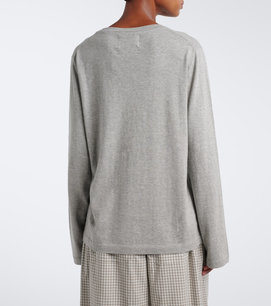 N°500 Jones Cotton And Cashmere Top