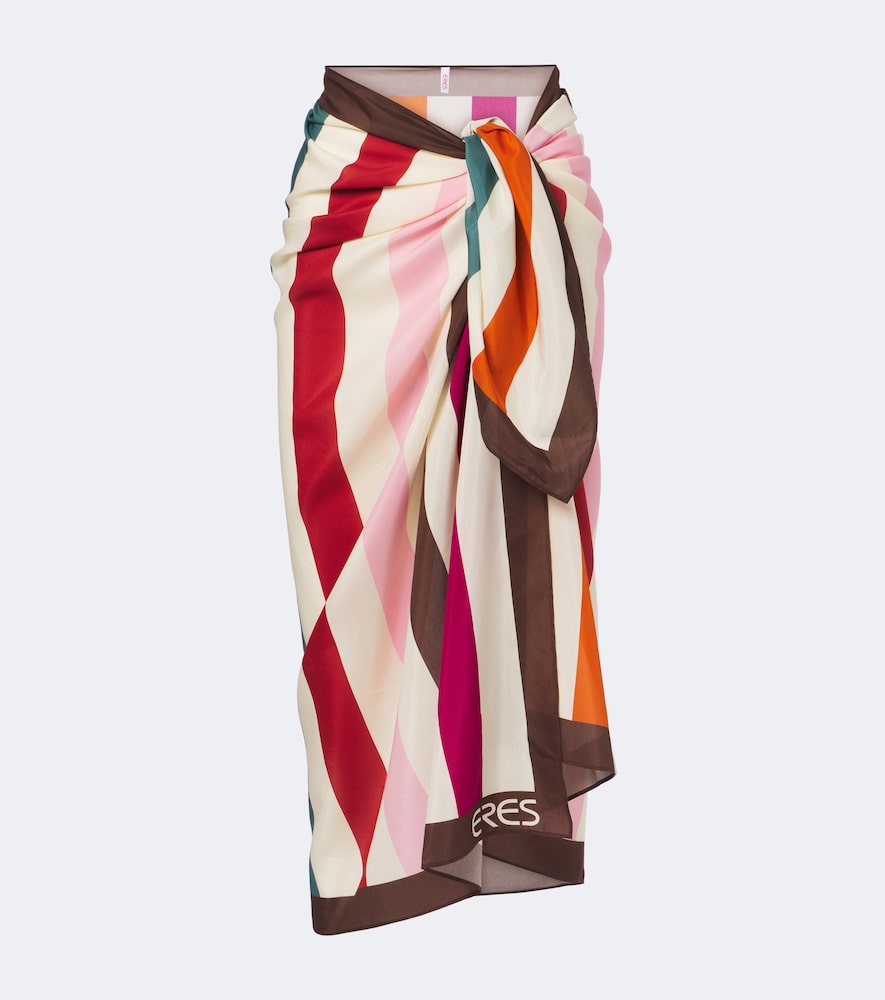 Strandkleid Modernity aus Baumwolle und Seide