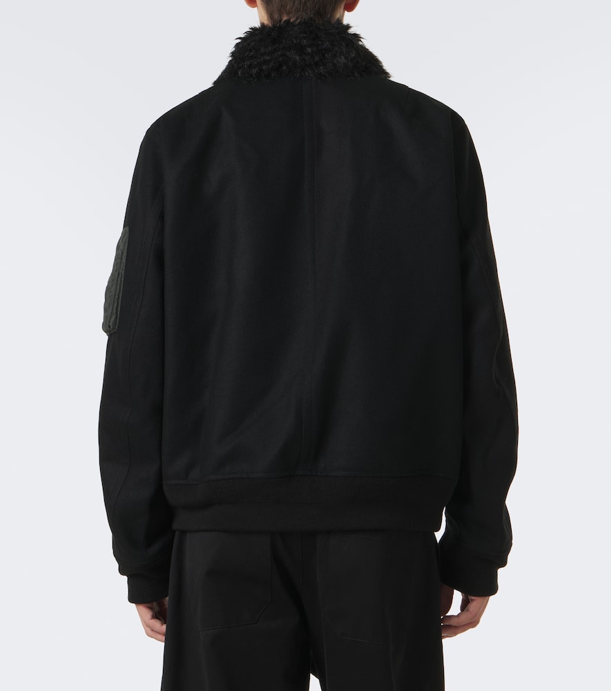 Wool Blouson Jacket