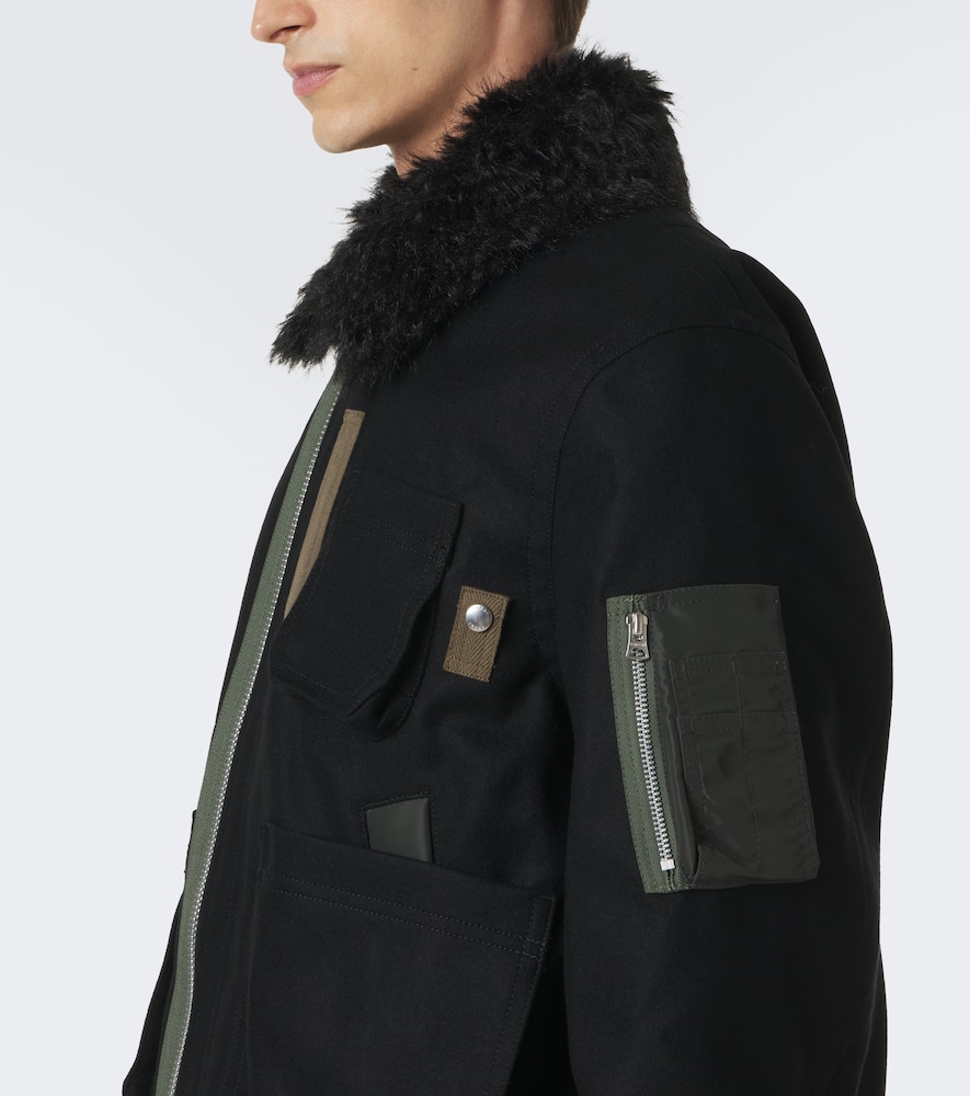 Wool Blouson Jacket