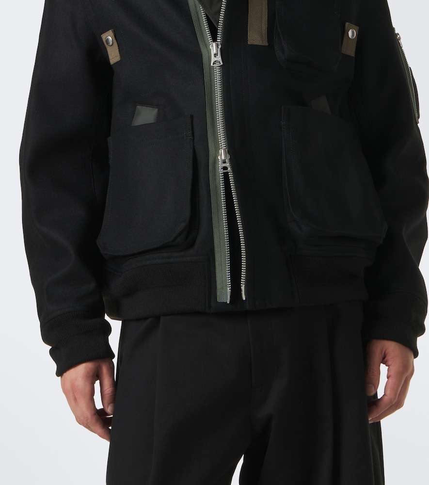 Wool Blouson Jacket