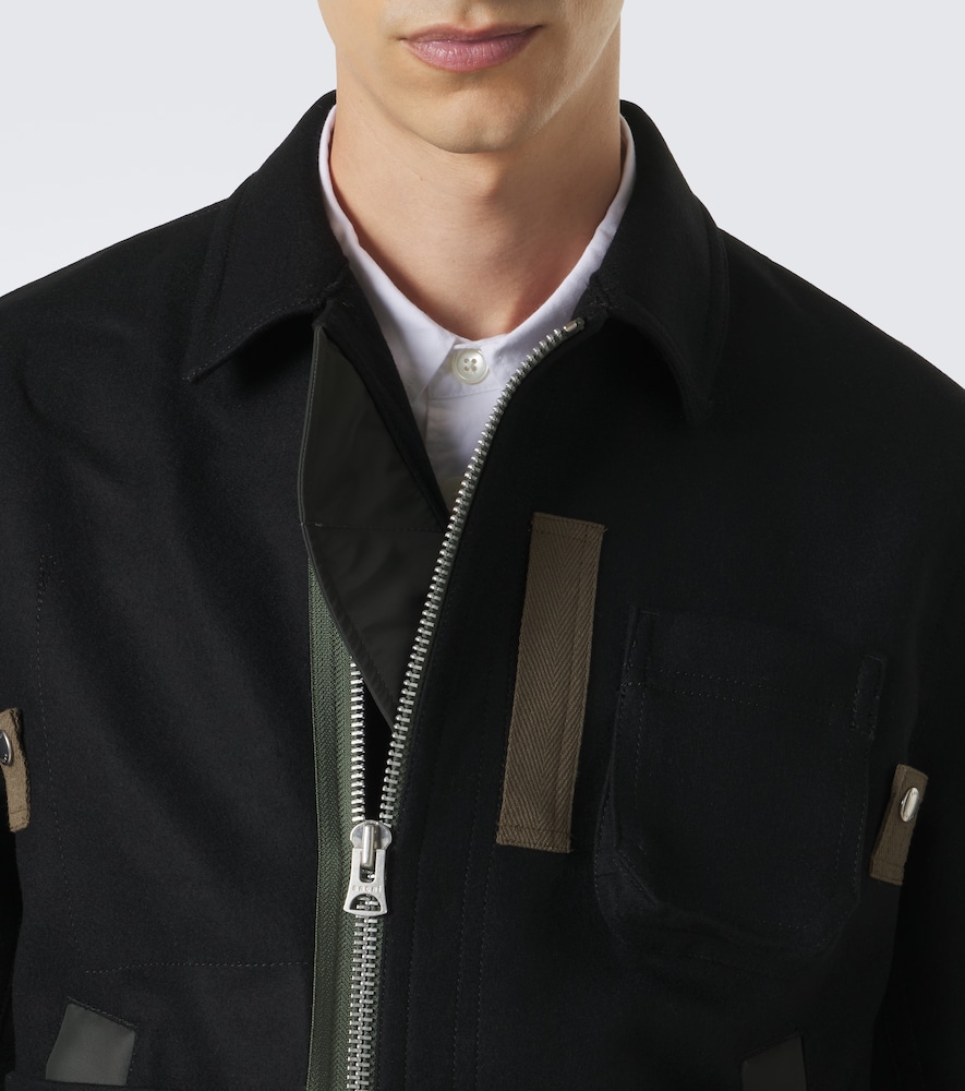 Wool Blouson Jacket