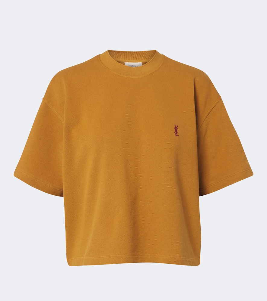 Saint Laurent T-shirt Cassandre en coton 550 €