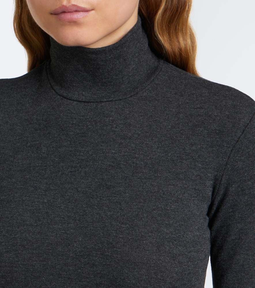 Lauren Jersey Turtleneck Sweater