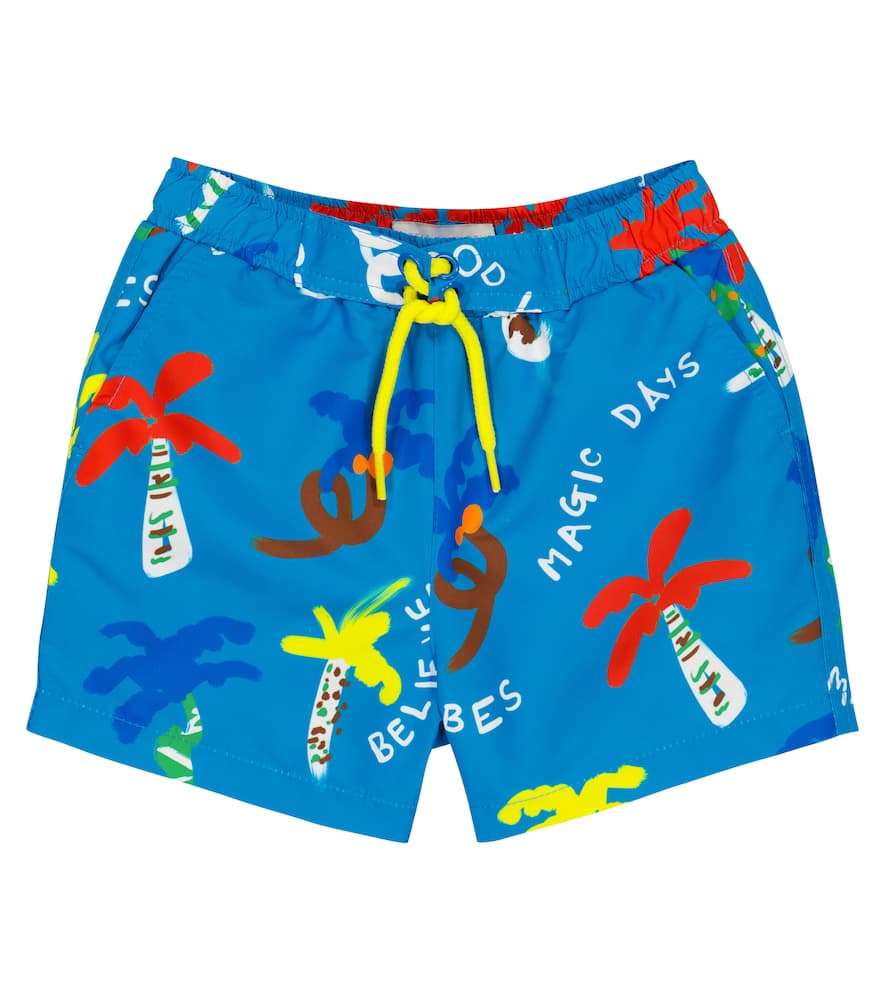 Stella McCartney Kids Baby printed swim trunks
