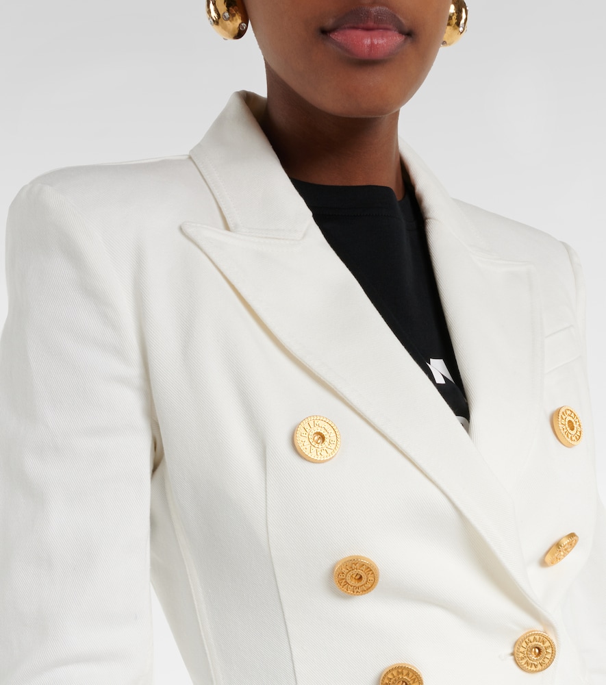  Balmain Balmain Blazer Aus Denim 