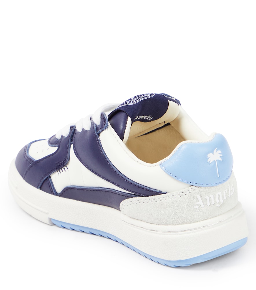  Palm Angels Kids Palm Angels Kids Palm University Leather Sneakers 