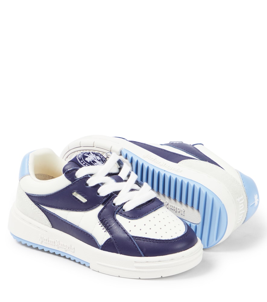  Palm Angels Kids Palm Angels Kids Palm University Leather Sneakers 
