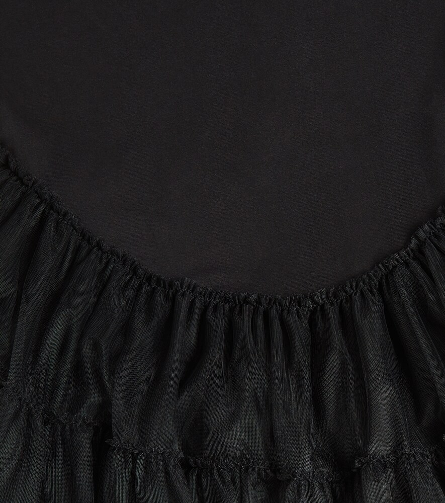  Caroline Bosmans Caroline Bosmans Jersey And Tulle Dress 