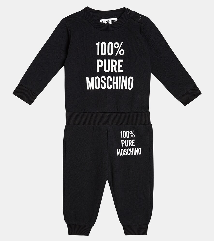  Moschino Kids Moschino Kids Baby Jogginganzug Aus Baumwoll-jersey 