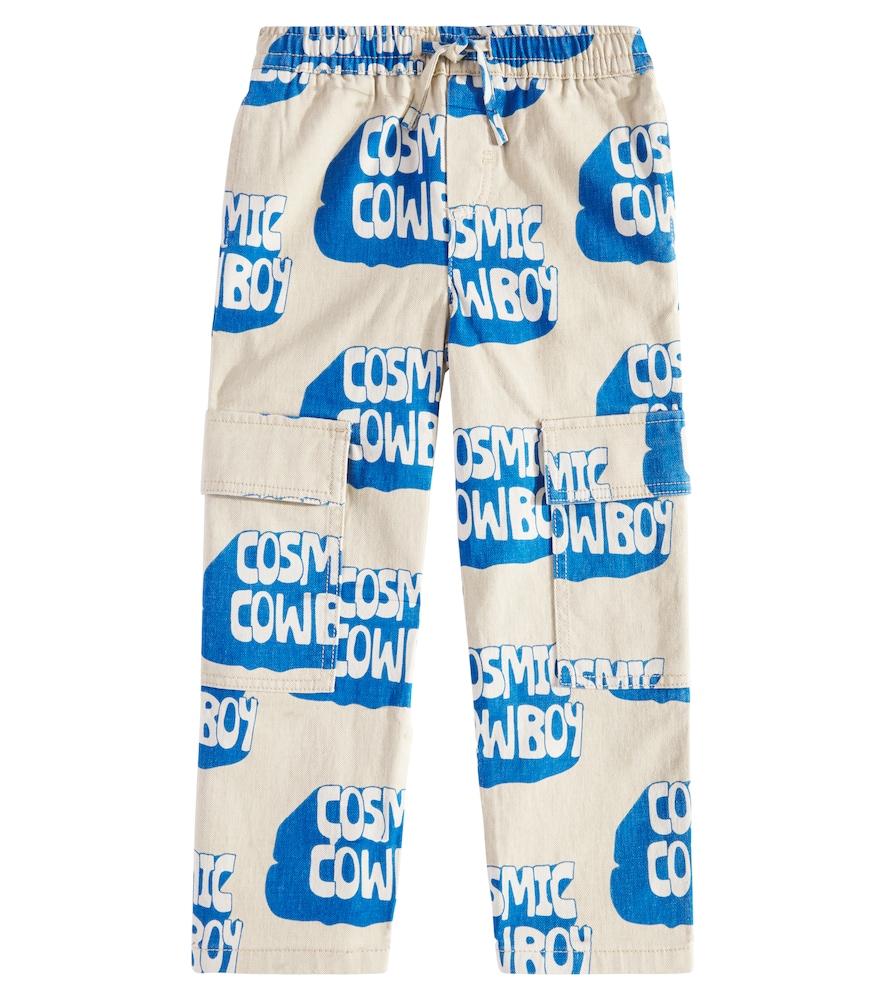Stella McCartney Kids Printed cotton pants　ステラ マッカートニー キッズ プリント コットン パンツ Stella