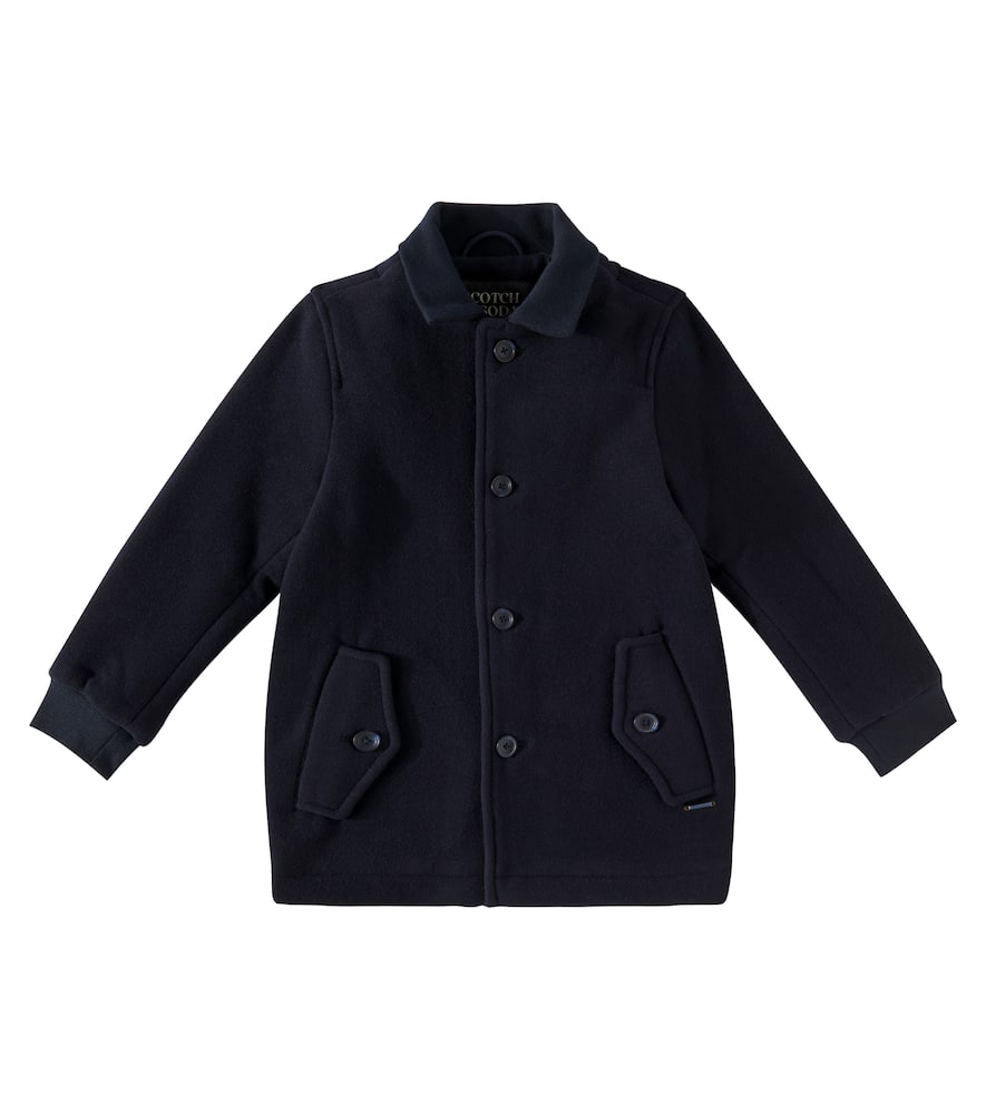 Scotch & Soda Kids Fleece peacoat
