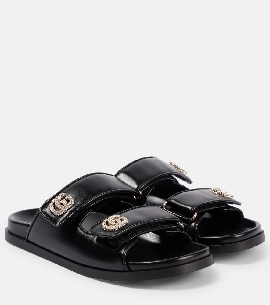 New Marmont GG leather sandals