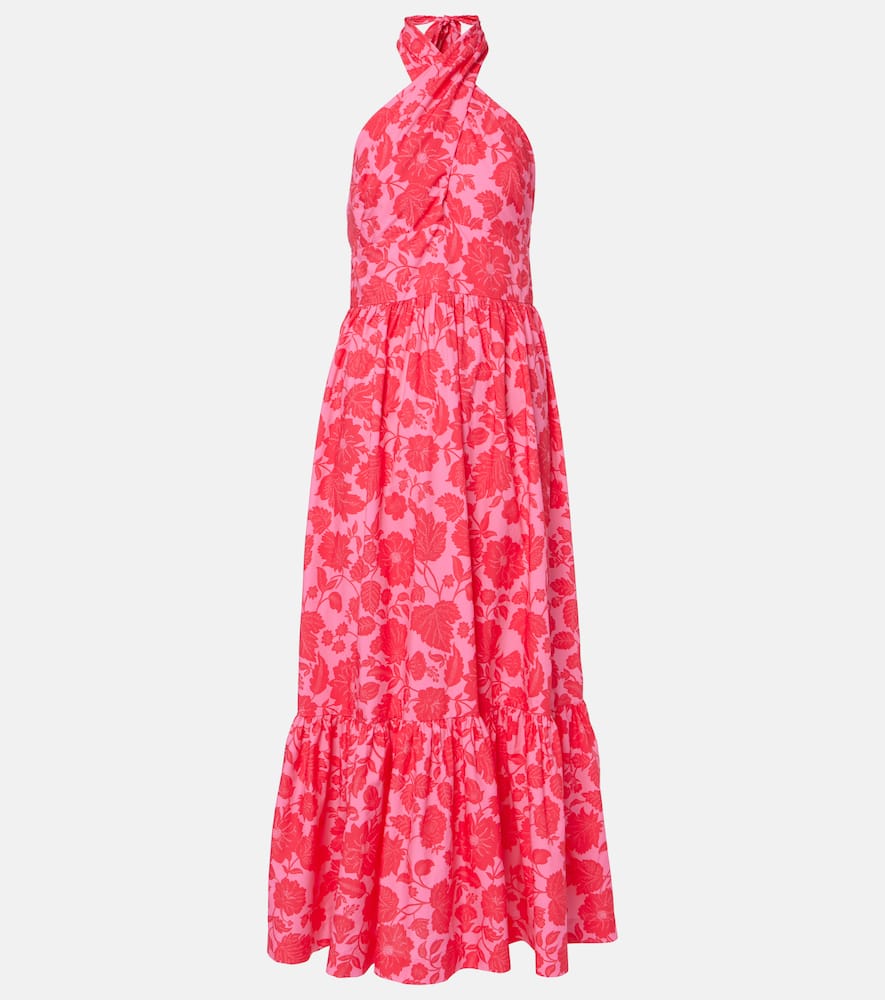 Fairhaven floral cotton-blend maxi dress