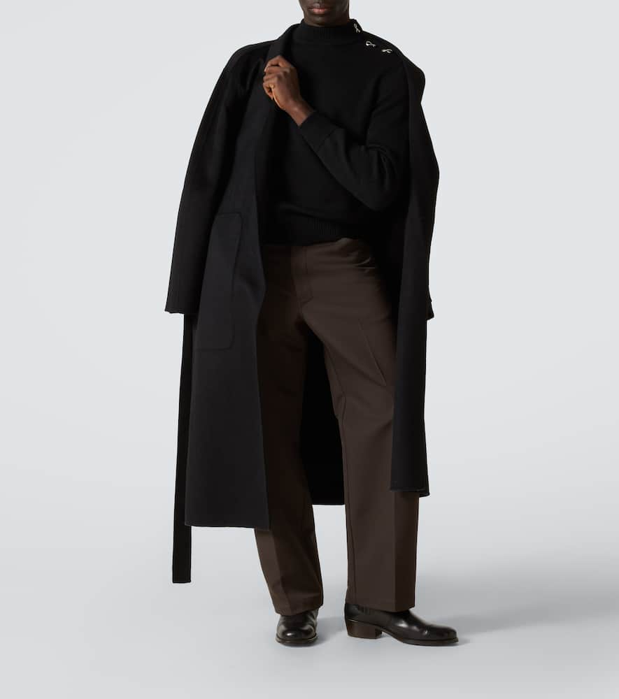 Jil Sander Wool Sweater In Black