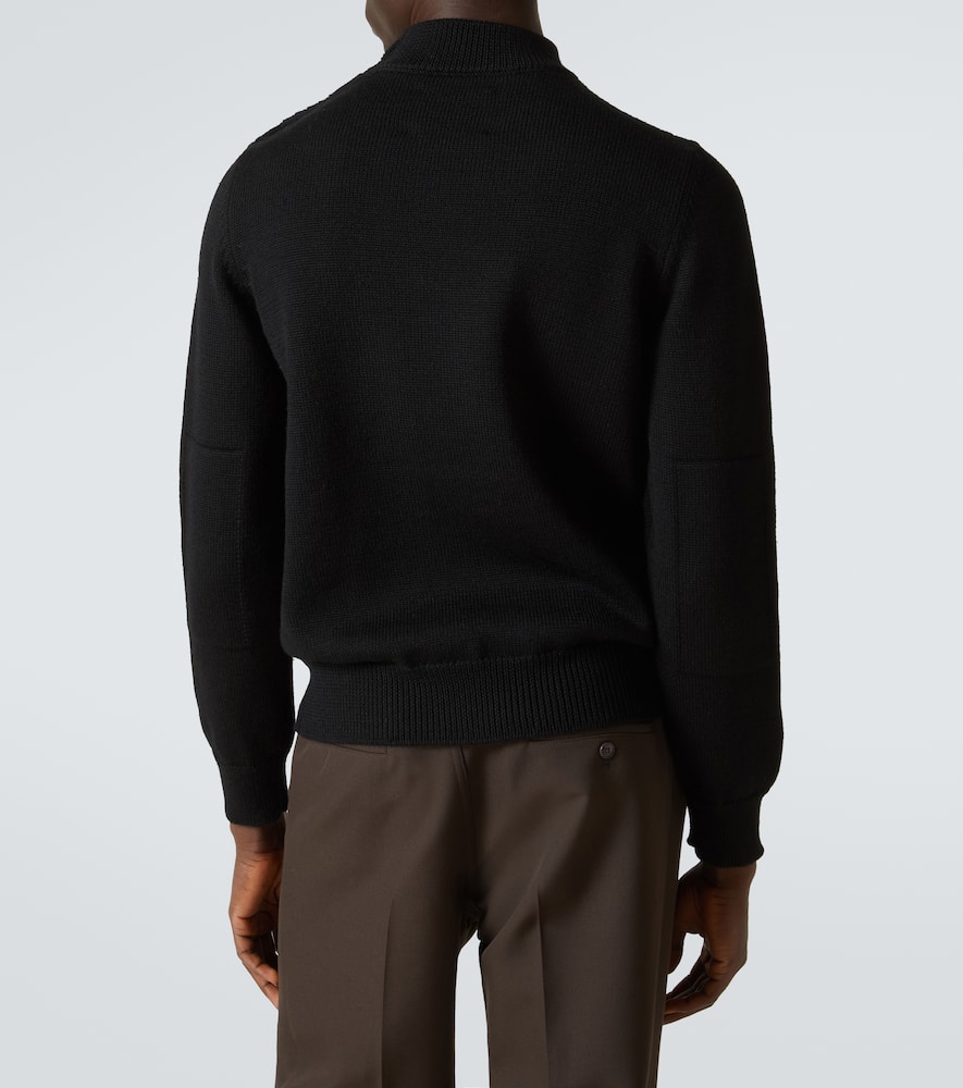 Jil Sander Wool Sweater In Black