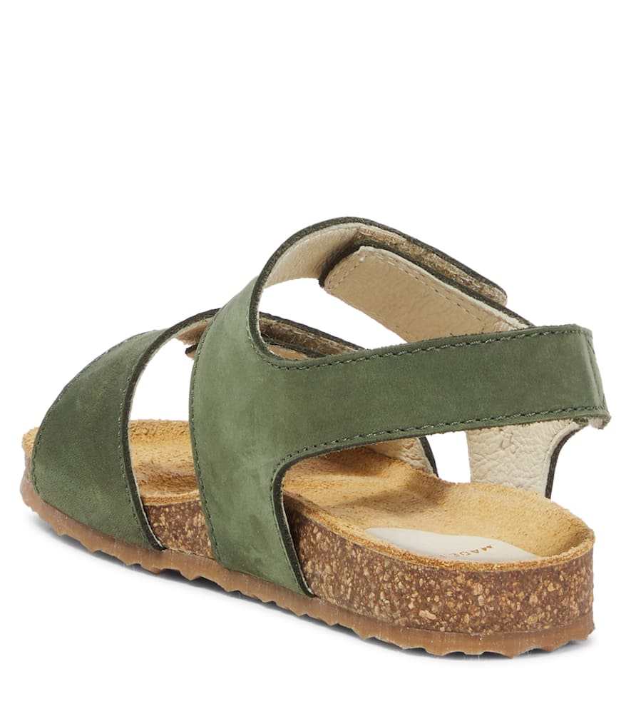 Il Gufo Nubuck Sandals In Green