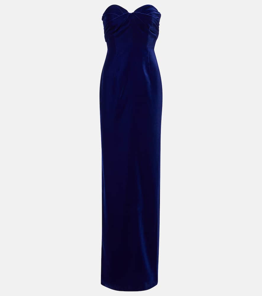 Strapless gown
