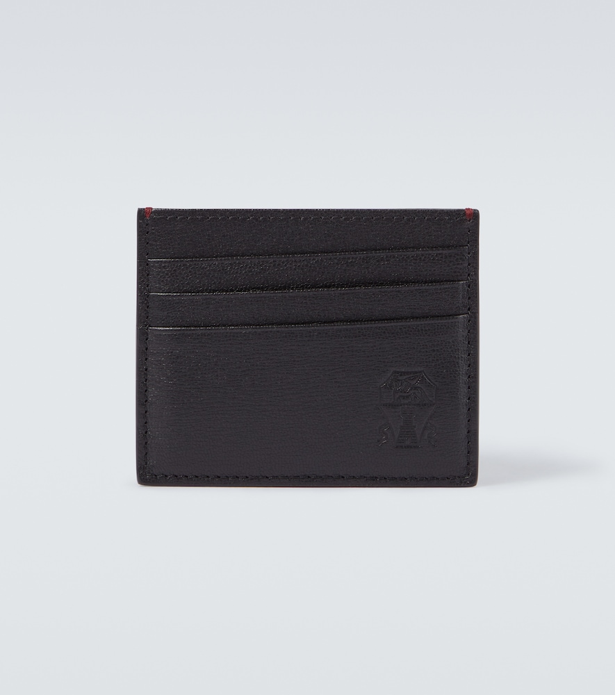 Brunello Cucinelli Porte-cartes en cuir 330$