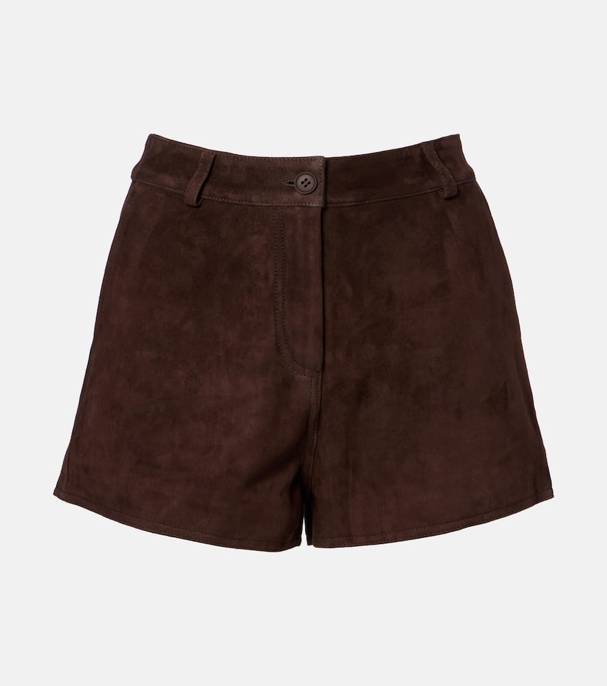 Leontine suede shorts