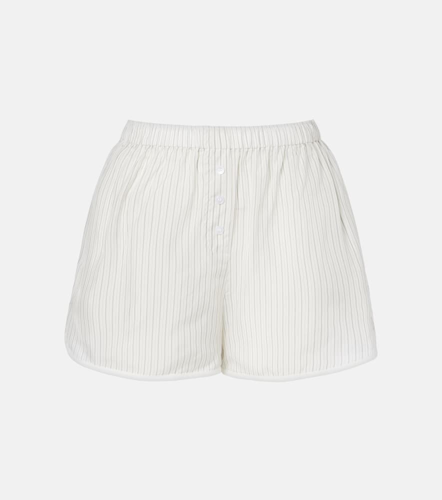 Brenna sheer striped shorts