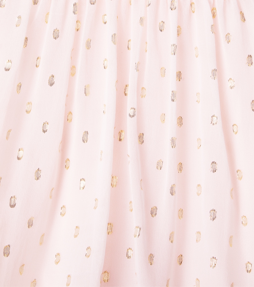  Chloe Kids Chloã© Kids Baby Sequined Silk-blend Dress 