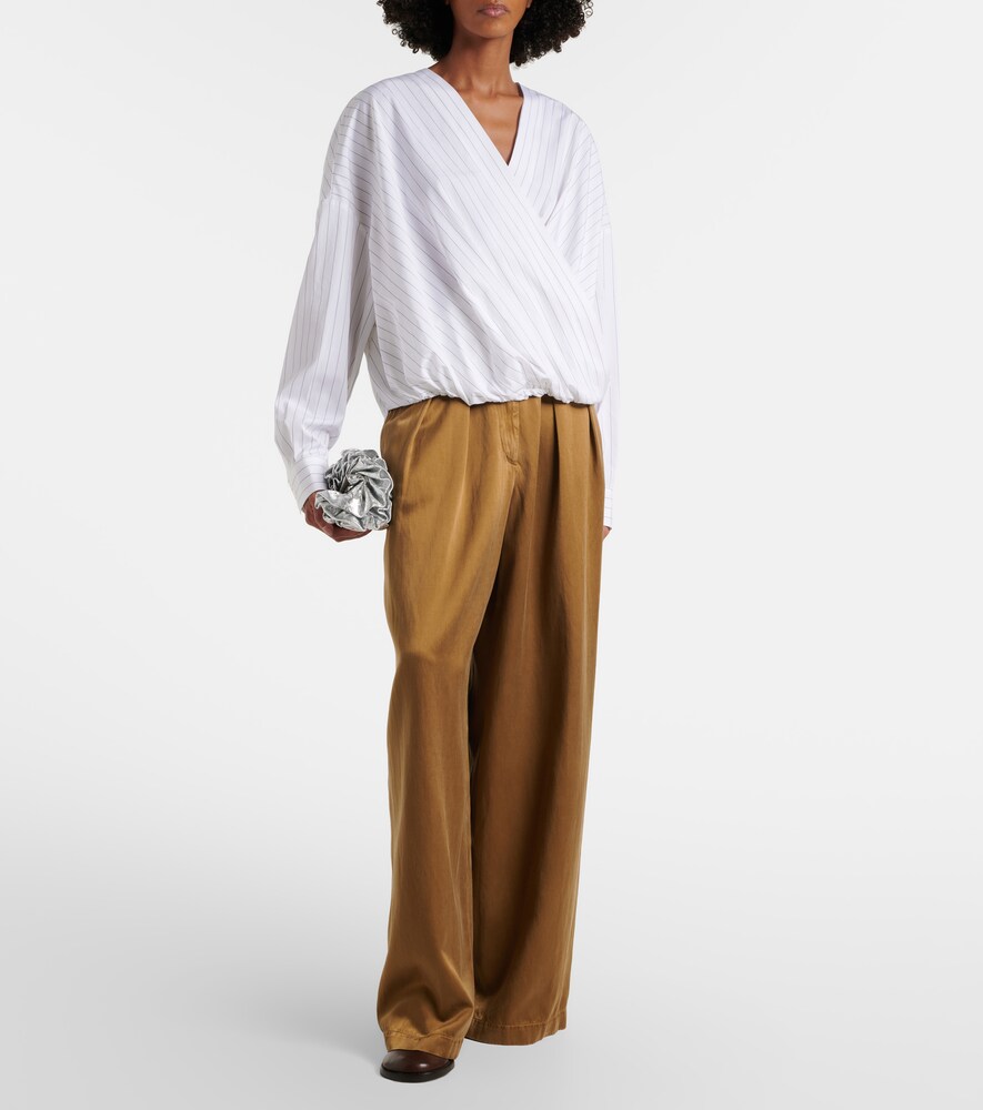  Dries Van Noten Dries Van Noten Striped Cotton Top 