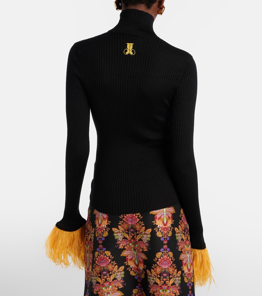High Kick Cashmere And Silk Turtleneck Sweater