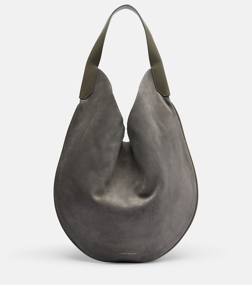 Victoria Beckham Soft Plié suede shoulder bag