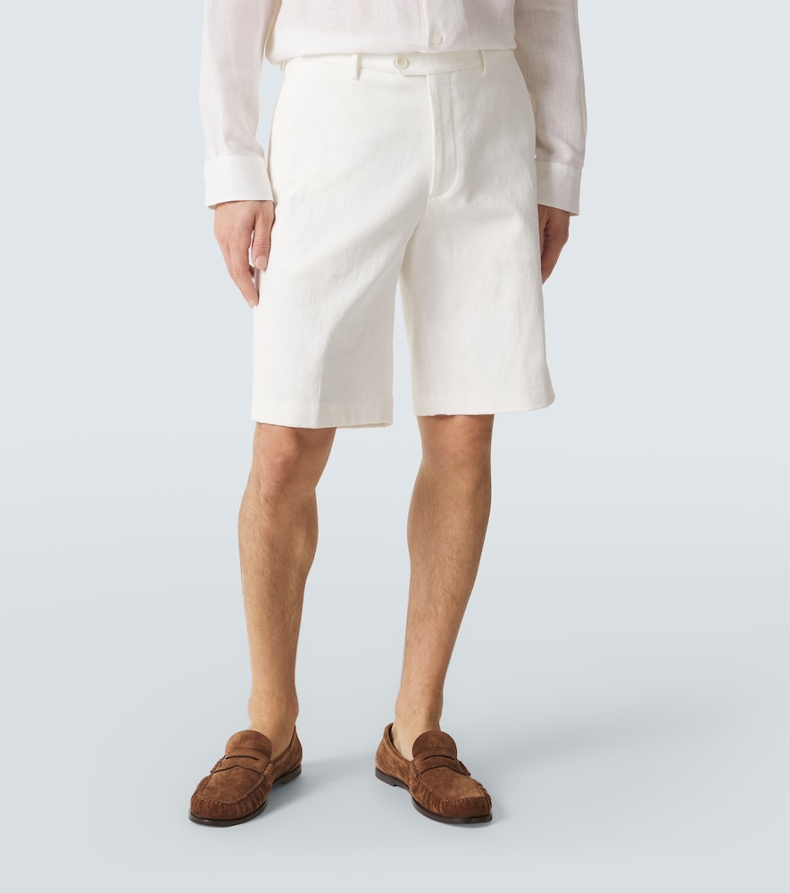  Etro Etro Cotton-blend Bermuda Shorts 