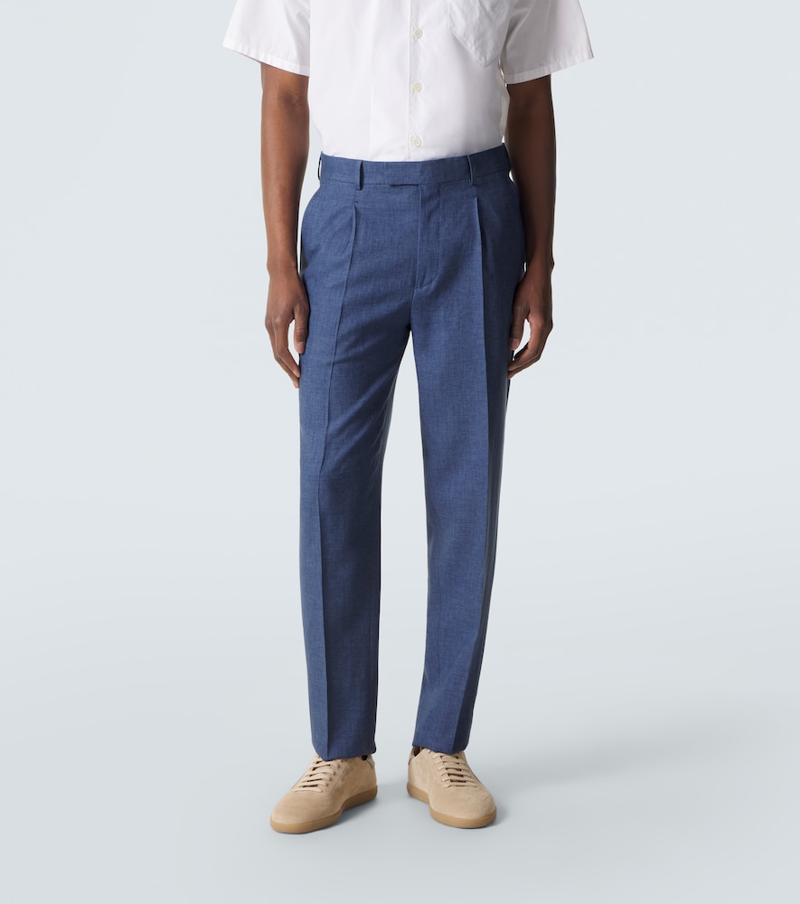  Zegna Zegna Linen Slim Pants 