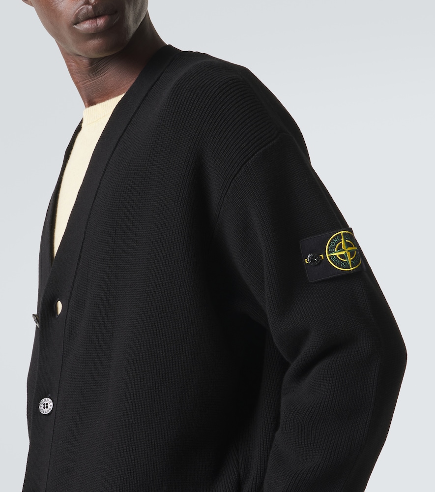  Stone Island Stone Island Compass Cotton Cardigan 