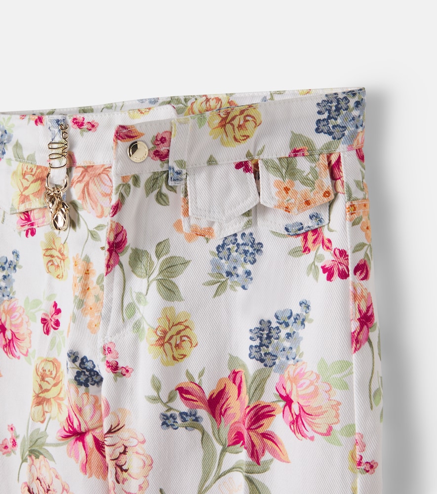  Chloe Kids Chloé Kids Bedruckte Hose Aus Baumwolle 