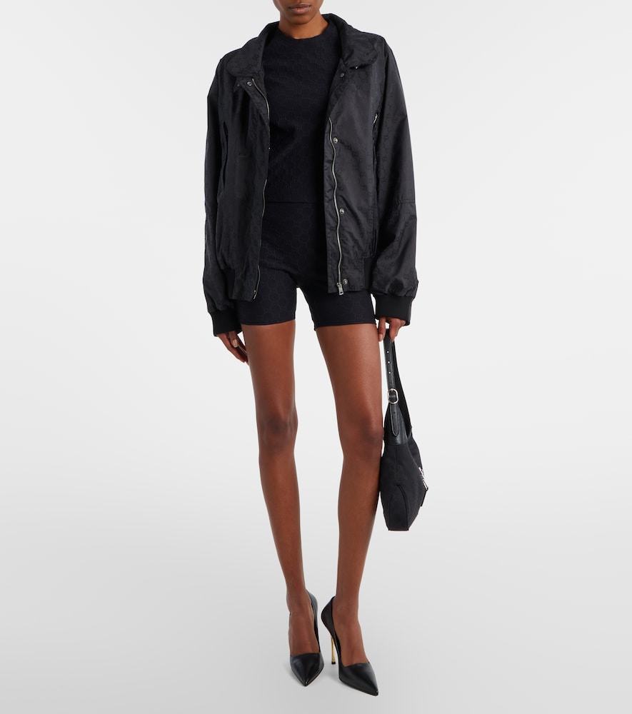 Gucci GG jersey jacquard biker shorts