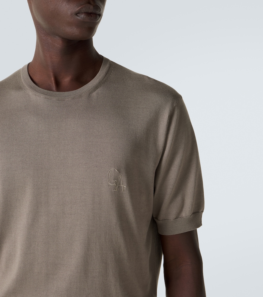 Giorgio Armani Giorgio Armani Pullover Aus Seide Und Baumwolle 