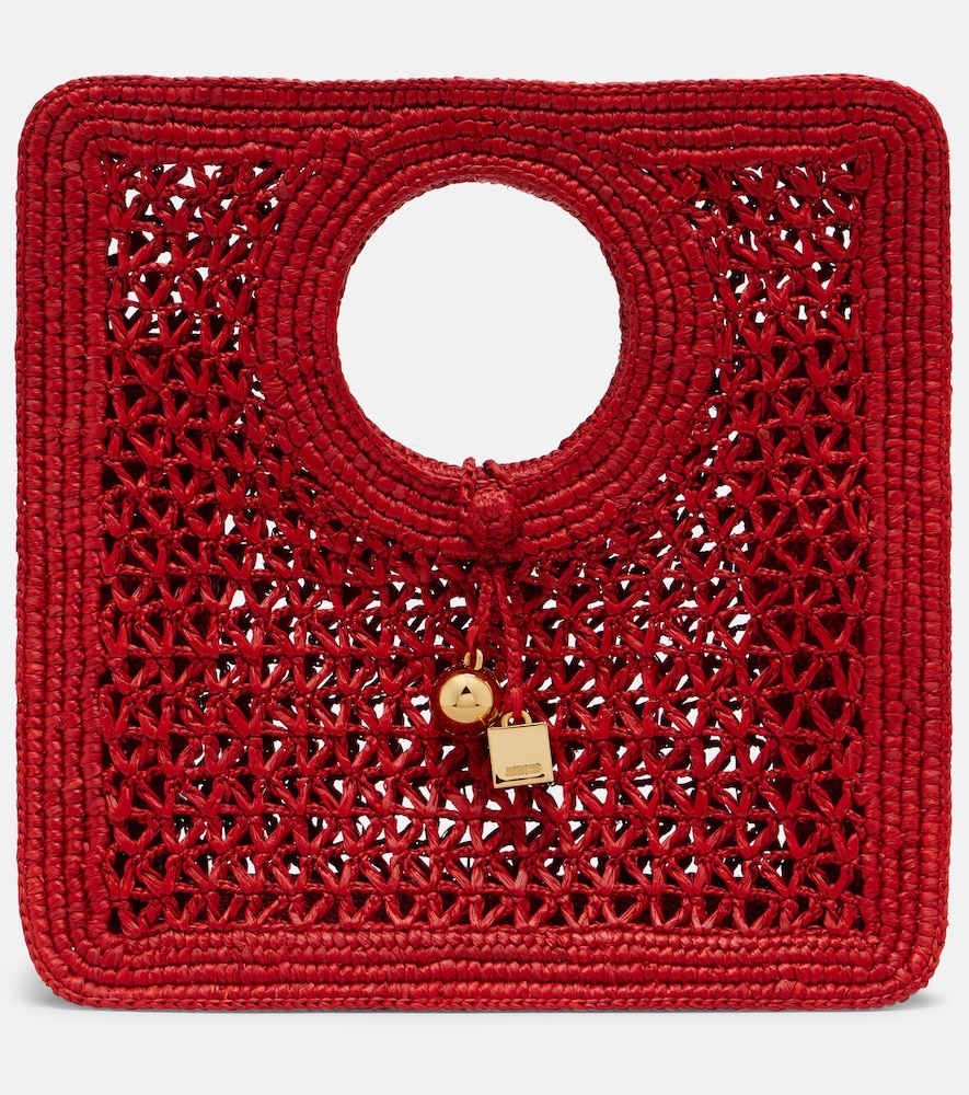 Borsa a mano Spiaggia Small in rafia