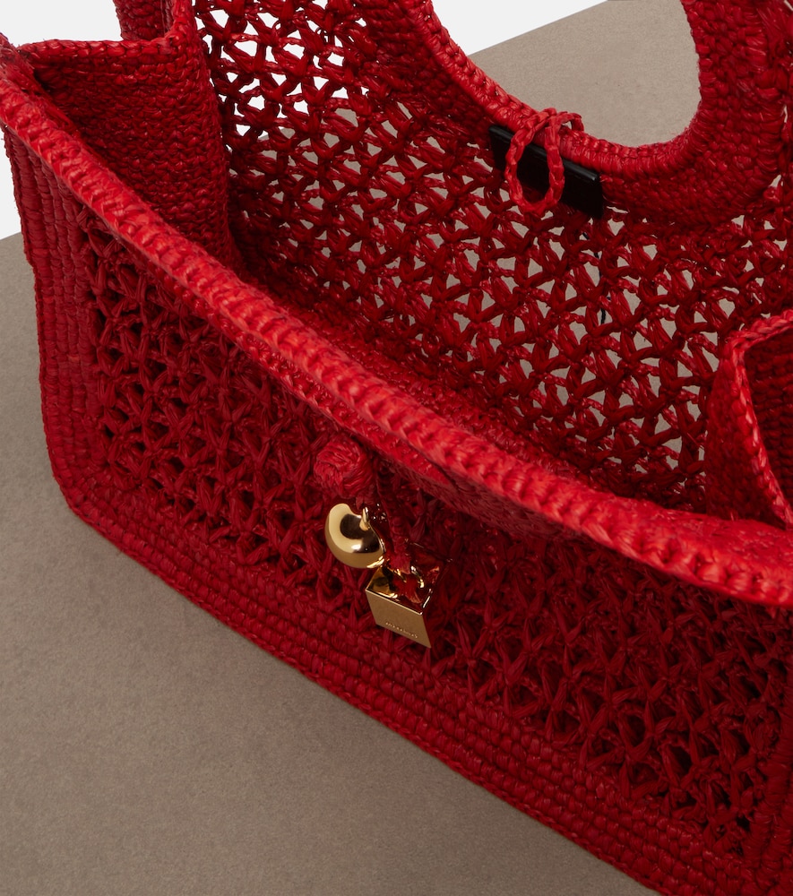  Jacquemus Jacquemus Bolso Spiaggia Small De Rafia 