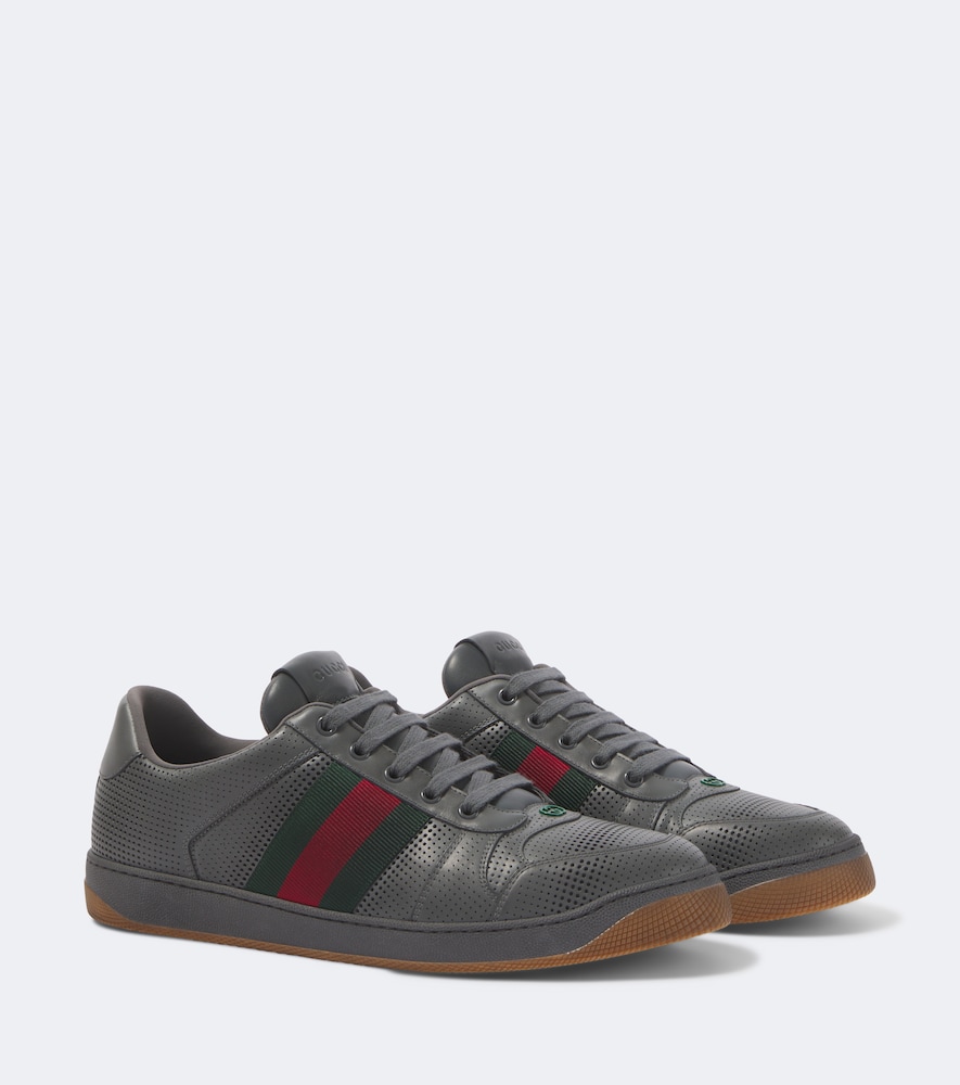 Sneakers Screener aus perforiertem Leder