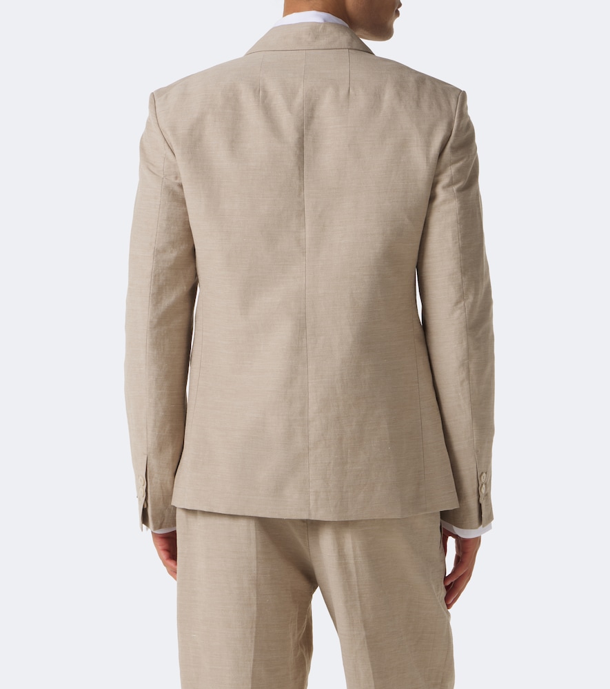 Melo Linen-Blend Twill Blazer