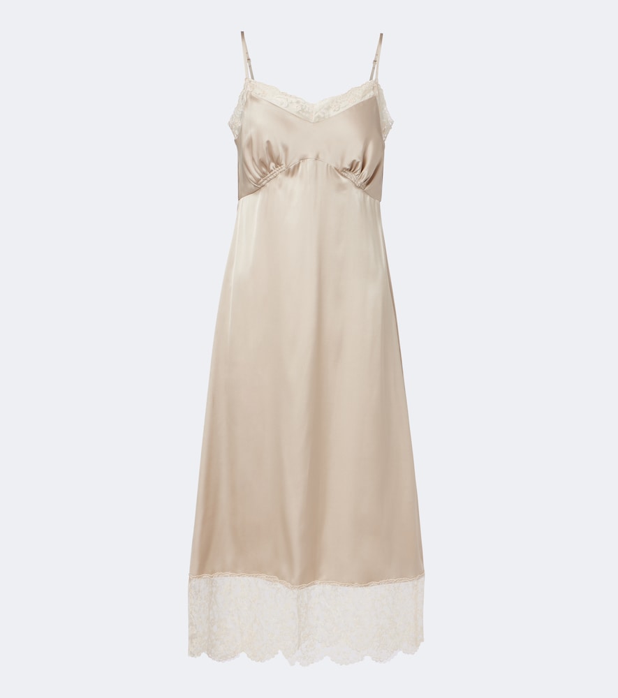 Abito sottoveste in satin