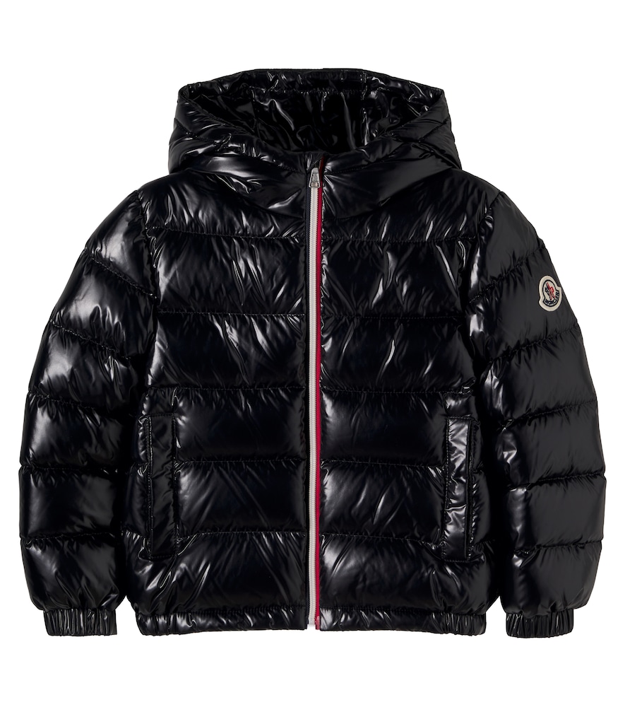 Moncler Enfant Black New Aubert Down Jacket Y Size 6 - Mytheresa