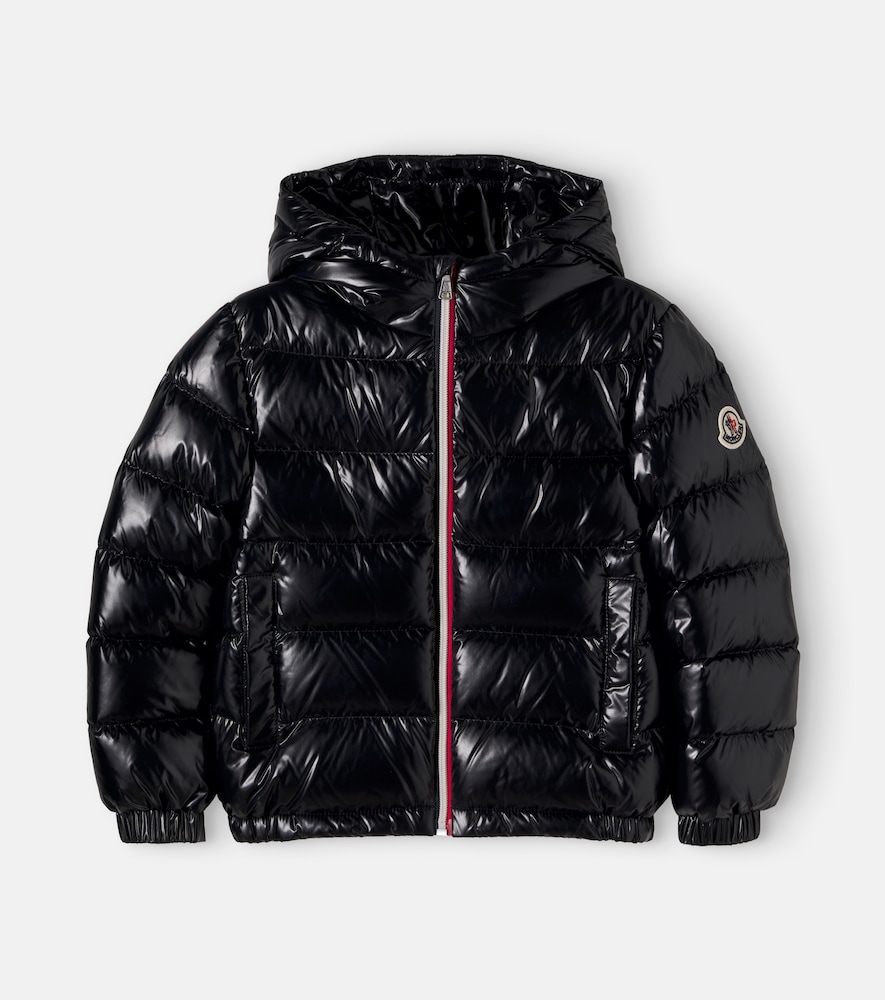 Moncler Enfant Boys Black Down Padded New Aubert Jacket In - 6 Yrs - Image 3
