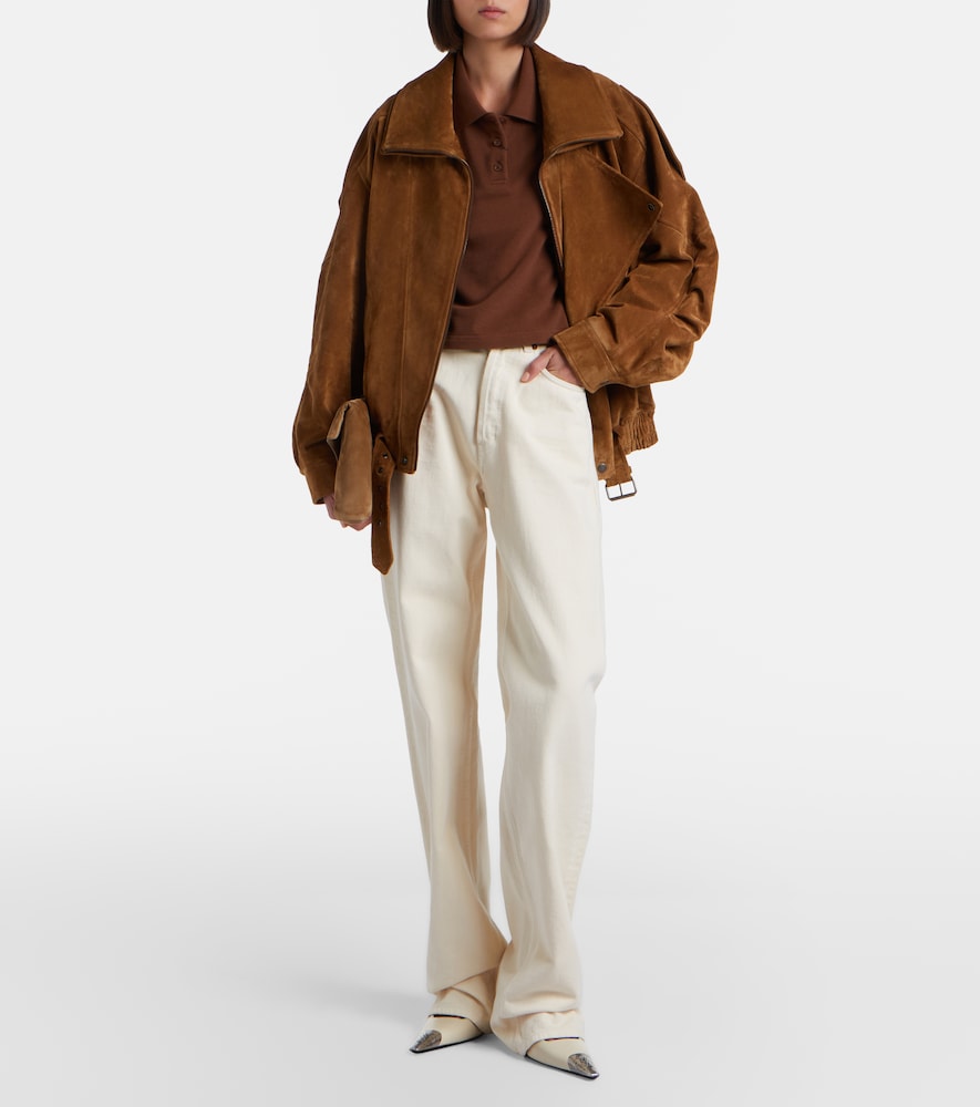  Saint Laurent Saint Laurent Polohemd Cassandre Aus Baumwoll-piqué 