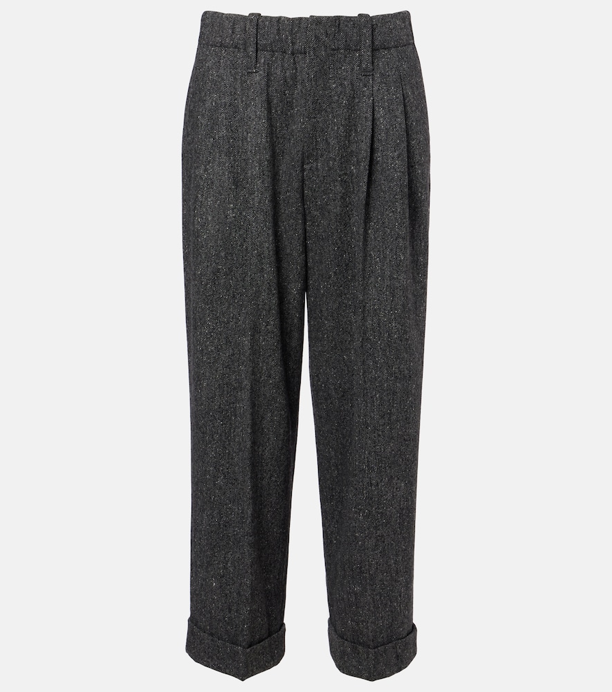 Brunello Cucinelli Pantalon fusel en laine mlange 1800 €